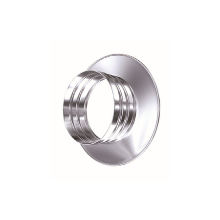 Rozeta maskująca Okrągły wkładany MK ŻARY A OW stal nierdzewna, średnica wewnętrzna 200 mm