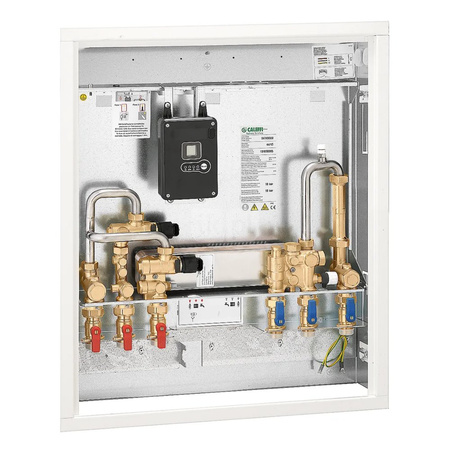 Stacja mieszkaniowa przeznaczona do przygotowania c.w.u. oraz ogrzewania, elektroniczna, wysokoparametrowa, 40 kW, bez pompy