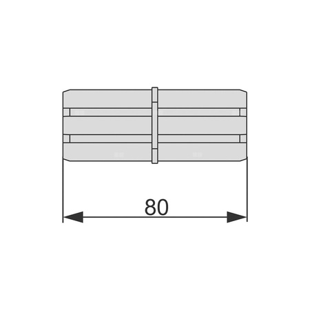 Łącznik uniwersalny TECE profil