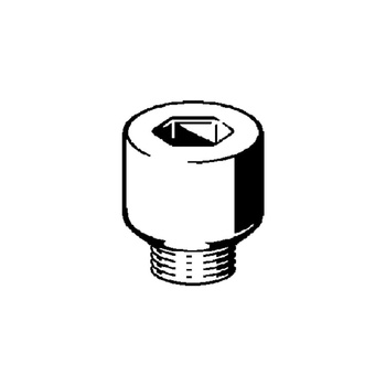 Korek do prób ciśnieniowych VIEGA 1516.512, tworzywo sztuczne, gwint 1/2''