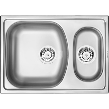 Deante Xylo Zlewozmywak 1,5-komorowy bez ociekacza - satyna