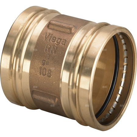 Mufa VIEGA 2215LF, brąz / brąz, 54 mm (mz x mz)