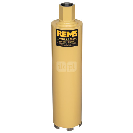 REMS TDKB LS 92 X 320 X UNC 1 1/4