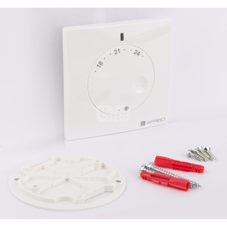Czujnik temperatury HVAC ścienny AFRISO R D CosiTherm (pokój), zakres pom. -20...60'C