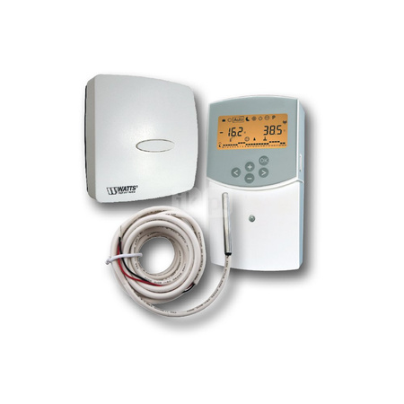 Regulator obiegu grzewczego/chłodniczego w osprzetem, z czujnikami 230VAC, programowalny z wyświetlaczem LCD CC-HC heating/cooling control 
