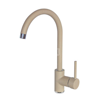 Deante Zorba Zlewozmywak 1-komorowy z krótkim ociekaczem + bateria stojąca