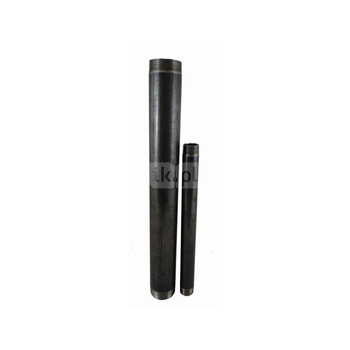 Króciec gwintowany Czarny dwustronny bezszwowy 1 1/4"x150cm