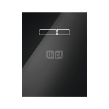 Przycisk spłukujący do stelaża (Elektroniczny "sen-Touch") TECE lux szkło, kolor czarny