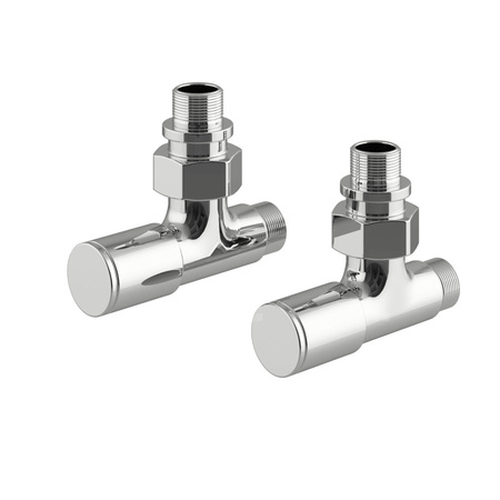 Zawór grzejnikowy ENIX VERO chrom, połączenie 1/2''