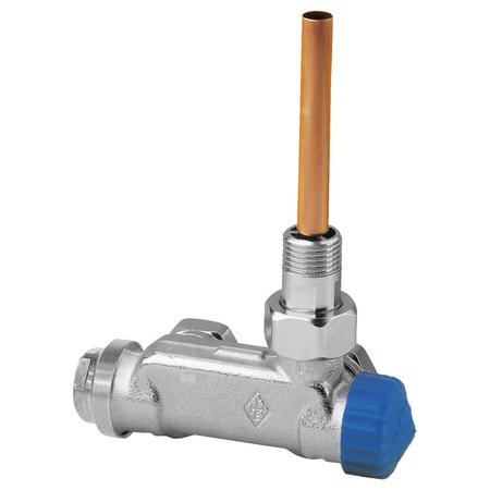 Zawór E-Z jednorurowy DN15, kątowy