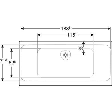 Wanna prostokątna Tawa 190x90, duo, slim, z nogami montażowymi