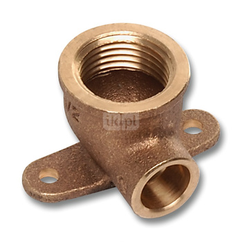 Kolano 90' SANHA 4472g, Cu, 15 mm x 3/4'' (lw x GW)