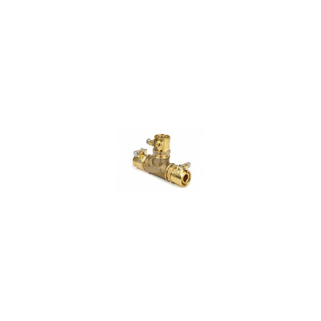 3xPE-Xa/PN10 DZR MF T-CONNECTION 90/12.3 90 X 90 X 90/12.3