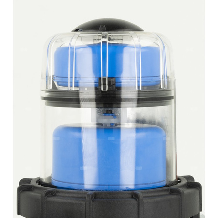 Filtr olejowy AFRISO FloCo-Top-1C Sizintegrowany z odpowietrznikiem fi 3/8''/3/8'' GW x GZ, z wkładem plastikowym, maks. przepływ 100 l/h