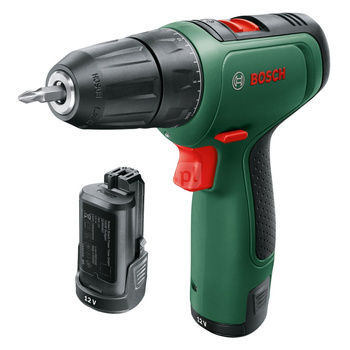 Bosch akumulatorowa wiertarko-wkrętrarka EasyDrill 1200 12V 2x1,5Ah + akcesoria