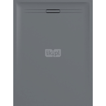 Brodzik prostokątny Geberit Sestra 140x80 cm, szary