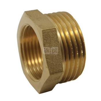 Redukcja AGAFLEX, mosiądz, 2'' x 1 1/4'' (gz x gw)