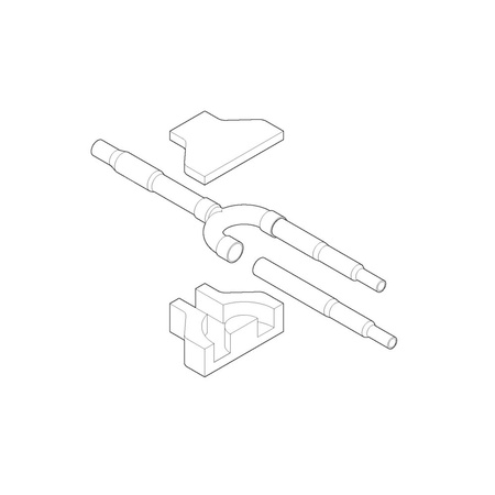 AF-BJ01 Zestaw trójników dla instalacji systemu Twin (praca synchroniczna)
