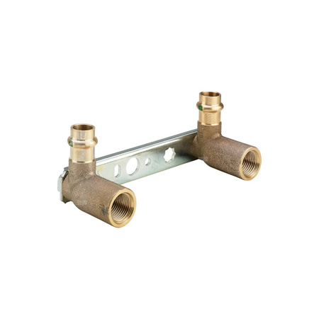 Uchwyt montażowy ścienny VIEGA 2221.1, rozstaw 100 mm, gw x mz, 1/2'' x 15mm