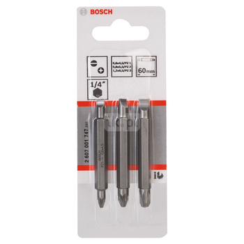 BIT PODW. PŁASKI+PZ EH 3PC SET