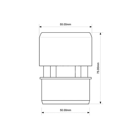 Zawór napowietrzający kanalizacyjny 50mm