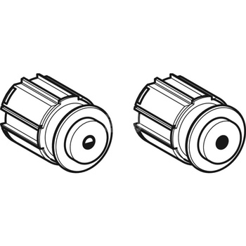 Przycisk meblowy podwójny