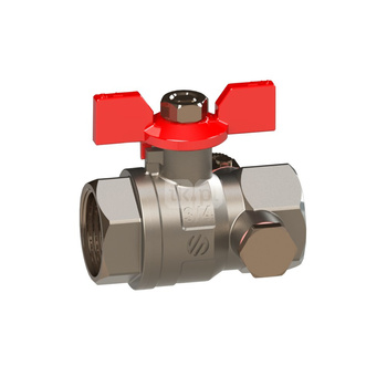 Zawór kulowy ARCO SENA VA30 3/4'' GW ze spustem i odpowietrznikiem, uchwyt: motylek