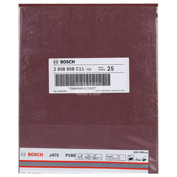 Papier ścierny J475 230x280 mm, 180