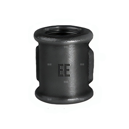 Mufa ODLEWNIA ZAWIERCIE M2/2/270 żeliwo (czarne) 1 1/4'' (GW x GZ)