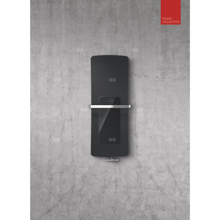 Grzejnik elektryczny ZEHNDER Folio Hybrid 1500 x 540 mm, kolor white matt, moc 648 W