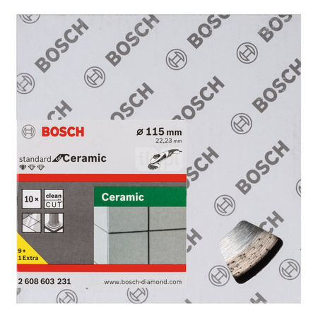 TARCZA DIAM. CER * 115 /22,23 10PC