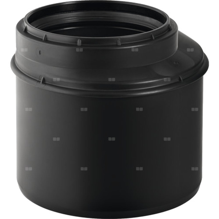 Zwężka GEBERIT Silent-PP krótka redukcja, PP / PP, 90 mm, DN 90 x 75 mm x DN 70 (końcówka wciskowa x mufa wciskowa) z uszczelką