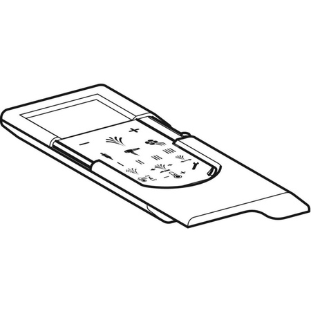 Pilot zdalnego sterowania AqC8000+ UP