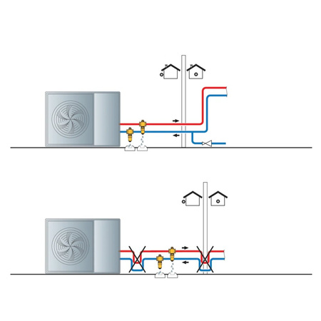 Zawór antyzamarzaniowy, z mosiądzu 1 1/4"