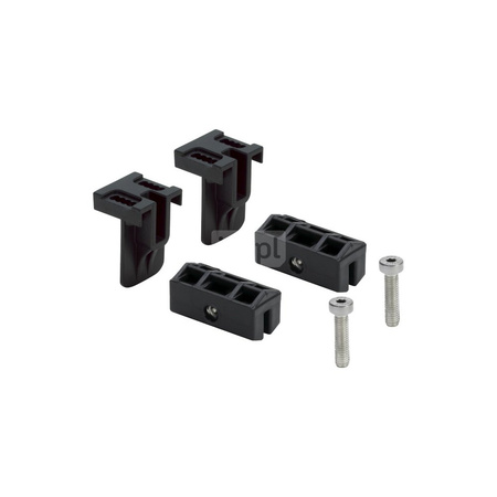 Zestaw poszerzający, tworzywo sztuczne / czarny do odpływów prysznicowych VIEGA 496594