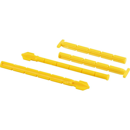 Zestaw prętów uruchamiających przeznaczenie: 2-objętościowy układ spłukujący, spłukiwanie od przodu i od góry, spłuczka podtynkowa 3H, spłuczka podtynkowa 3L, przyciski uruchamiające do WC Prevista, tworzywo sztuczne, nr wzoru 8580.62 L: 110