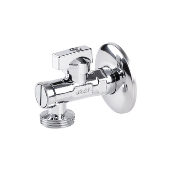 Zawór kulowy PERFEXIM PHA-011 mosiądz chromowany, PN16 1/2'' x 3/8'' gz x gz, uchwyt: dźwignia