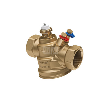 Zawór AB-QM ANSI, 1 1/2", z wtykami pomiarowymi, gwint zewnętrzny NPT