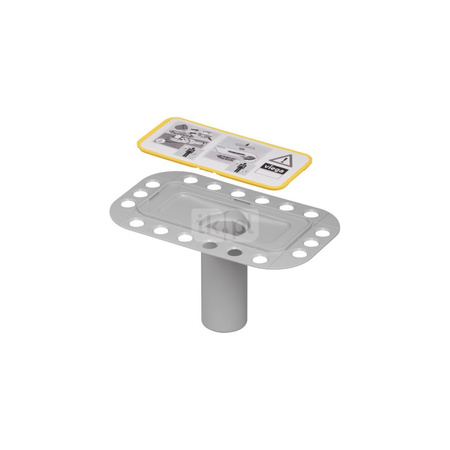 Kołnierz montażowy do odpływów prysznicowych VIEGA 498183