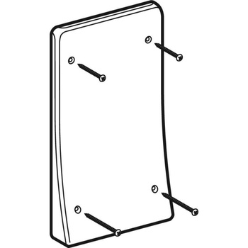 Pokrywa pralkowego syfonu ściennego