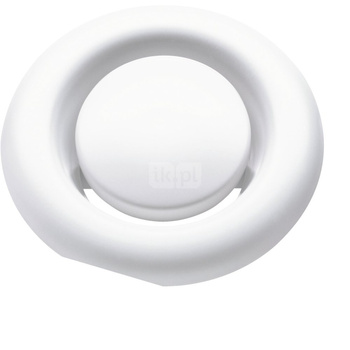 Zawór powietrza zużytego STIEBEL ELTRON 100 M z metalu montaż ścienny/sufitowy biały