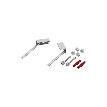 Mocowanie stelaża podtynkowego narożnikowe 45 stopni TECE profil