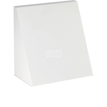 Pokrywa zewnętrzna ze stali nierdzewnej STIEBEL ELTRON LTM decent. BAVA 410 W / biały