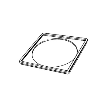 Ramka renowacyjna, stal chromoniklowa / błyszczący do odpływów prysznicowych VIEGA 4949.5