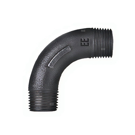 Łuk 90' ODLEWNIA ZAWIERCIE G8/14/3 żeliwo (czarne) 1'' (GZ x GZ)