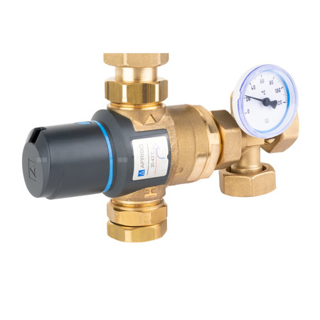 Moduł mieszający BTU 502 AP do ogrzewania podłogowego z zaworem ATM 761, pompa AFRISO APH 15-7/130