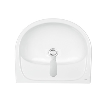 SOLO Umywalka meblowa 50 cm z otworem, z przelewem