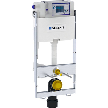 Stelaż podtynkowy do WC GEBERIT GIS + Omega, 1140 x 424 x 165 mm, regulowana wysokość, ze spłuczką