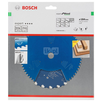 Tarcza pilarska Expert for Wood KSB EXPERT FOR WOOD 184X16X2,6 24T