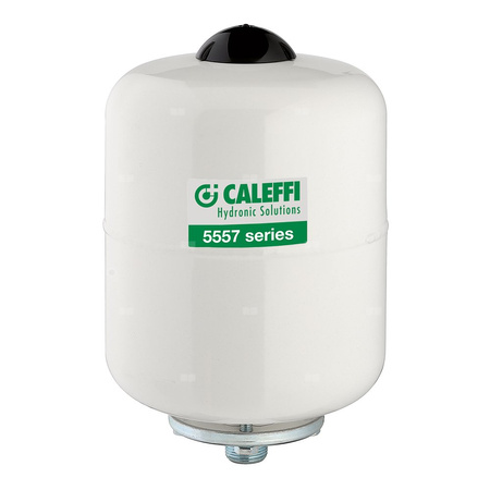 Naczynie wzbiorcze wiszące CALEFFI, pojemność 8 l 2.5-, 10 bar / 100'C fi3/4'', kolor biały, do instalacji C.W.U.